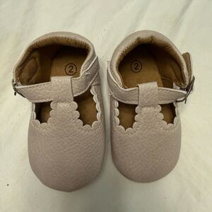 Soft shoes for babies.
